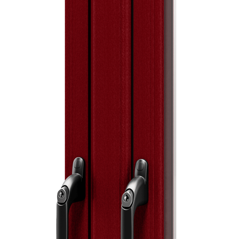 ADVANCE 70 Windows and Doors Dark Red